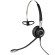 Jabra Biz 2400 II QD Mono NC 3-in-1 Wideband Auricolare Cablato Passanuca, A clip, A Padiglione Ufficio Nero, Argento