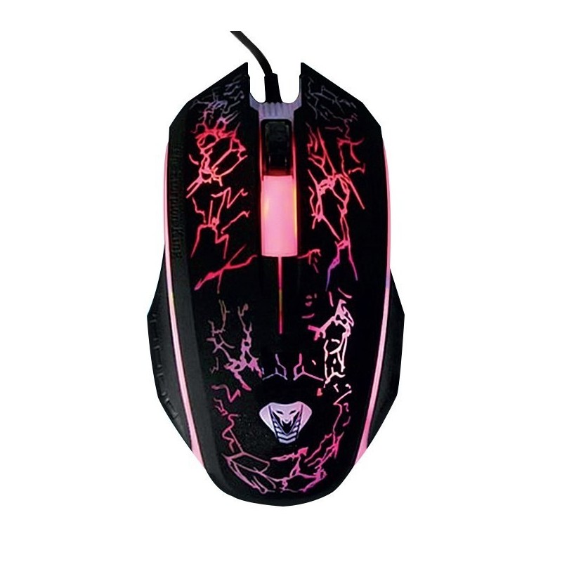 Media-Tech COBRA PRO X-LIGHT MT1117 mouse Giocare Mano destra USB tipo A Ottico 1200 DPI