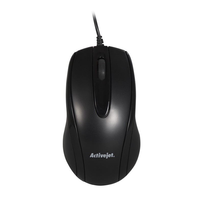 Activejet AMY-083 mouse Ufficio Ambidestro USB tipo A Ottico 1000 DPI