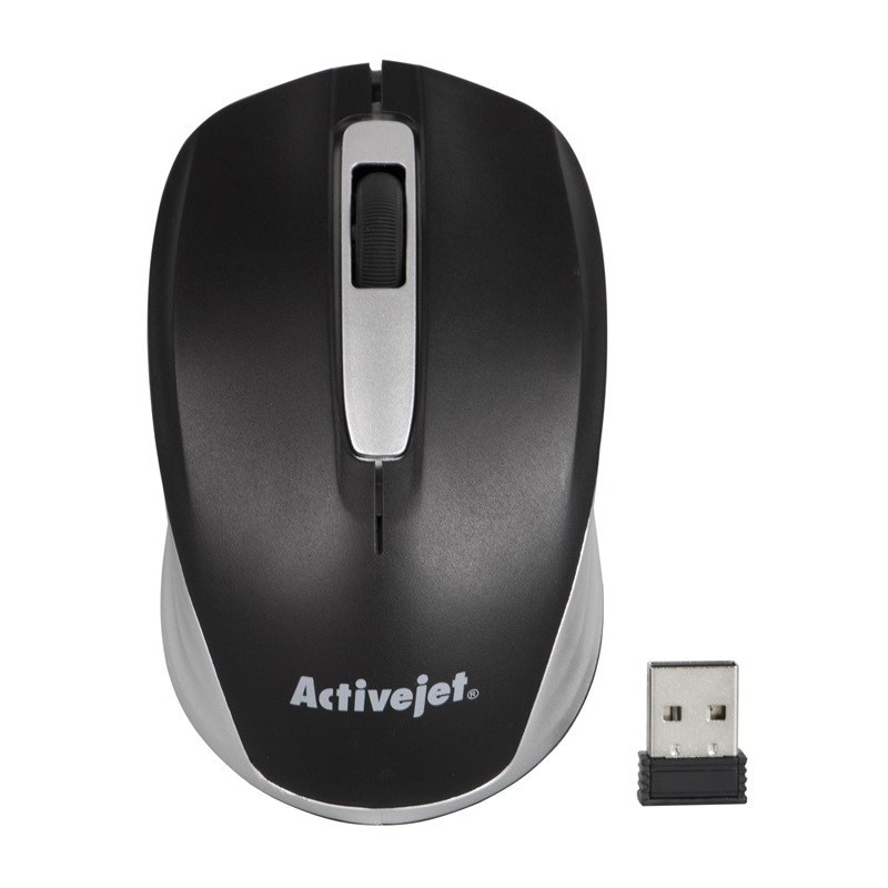 Activejet AMY-313 mouse Ufficio Ambidestro RF Wireless Ottico 1200 DPI