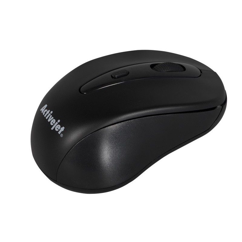 Activejet AMY-213 mouse Ufficio Ambidestro RF Wireless Ottico 1600 DPI