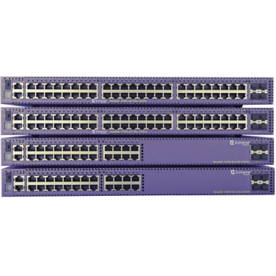 Extreme networks X450-G2-24P-10GE4-BASE Gestito L2 L3 Gigabit Ethernet (10 100 1000) Supporto Power over Ethernet (PoE) 1U Viola