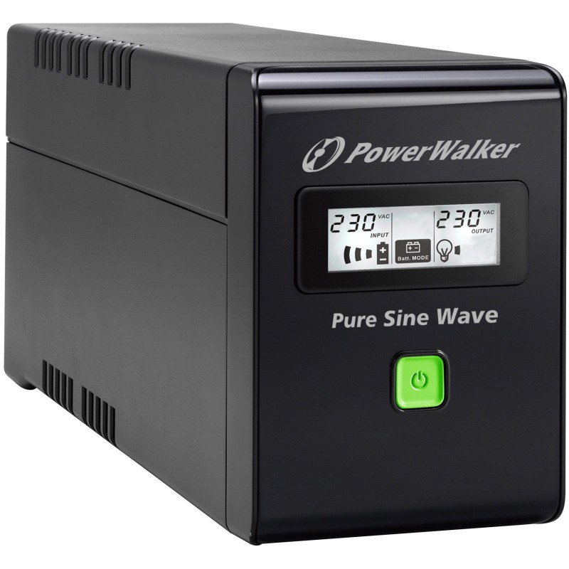 PowerWalker VI 800 SW FR gruppo di continuità (UPS) A linea interattiva 0,8 kVA 480 W 2 presa(e) AC