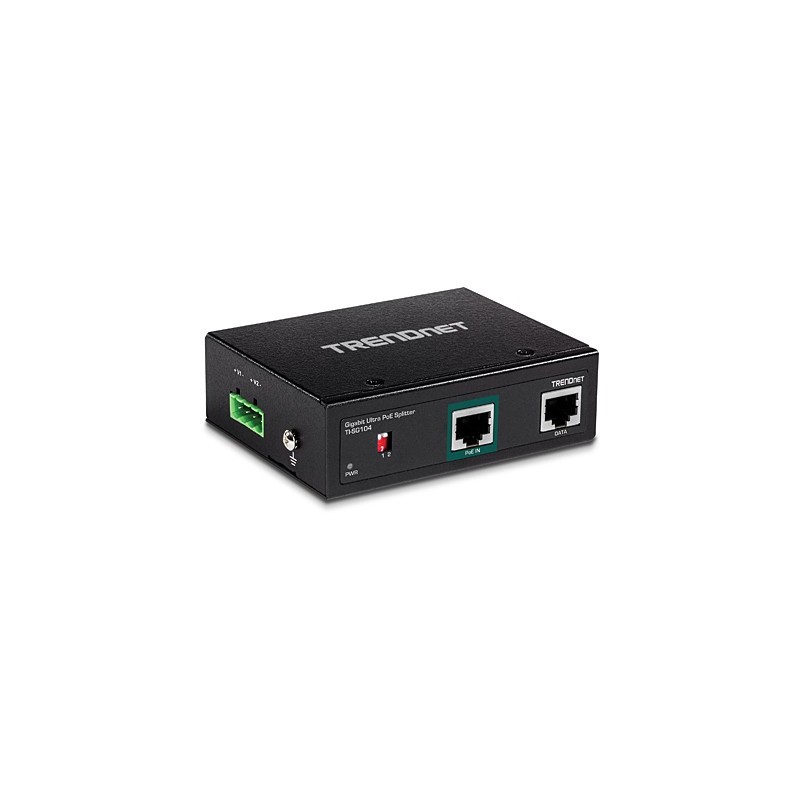 Trendnet TI-SG104 divisore di rete Nero Supporto Power over Ethernet (PoE)