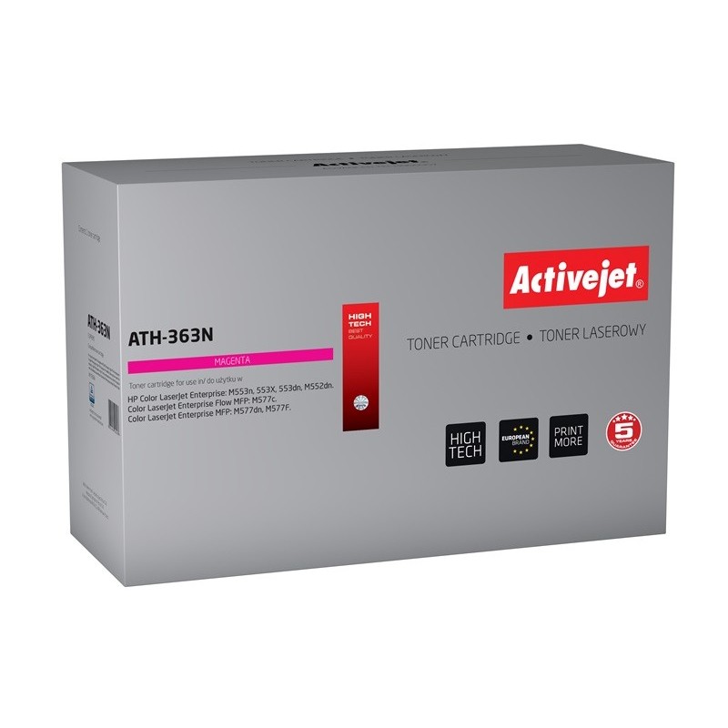 Activejet ATH-363N cartuccia toner 1 pz Compatibile Magenta