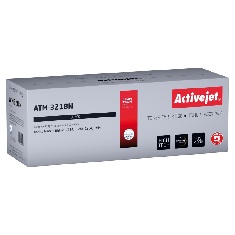 Activejet ATM-321BN cartuccia toner 1 pz Compatibile Nero