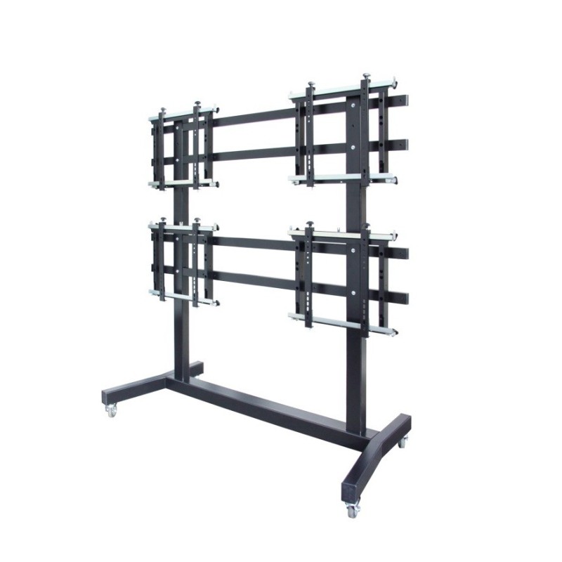 ITB OM07095 supporto da tavolo per Tv a schermo piatto 139,7 cm (55") Pavimento Nero