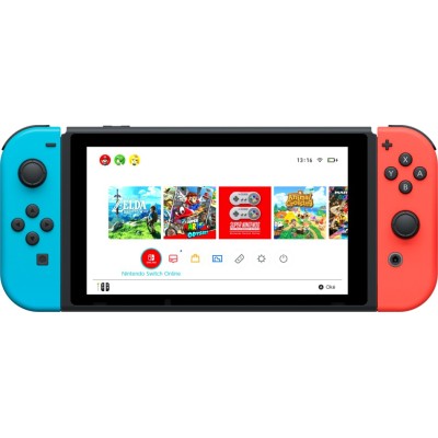 Nintendo Switch Rosso neon Blu neon, schermo 6,2 pollici