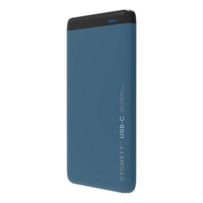 Cygnett ChargeUp Pro Polimeri di litio (LiPo) 20000 mAh Nero, Colore foglia di tè