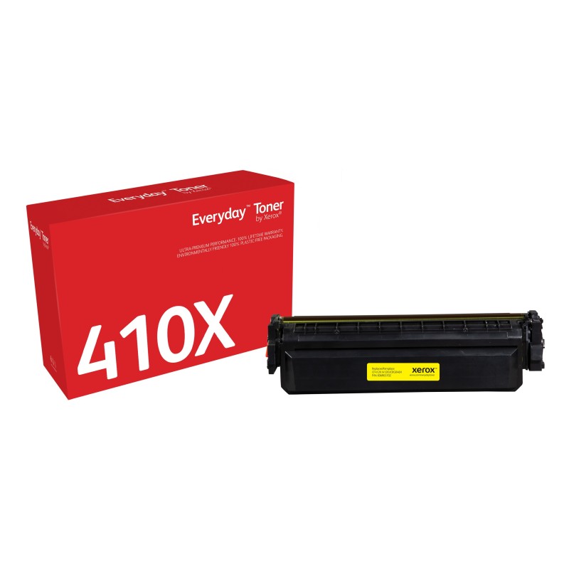 Everyday Toner ™ di Xerox Giallo compatibile con HP 410X (CF412X  CRG-046HY), High capacity