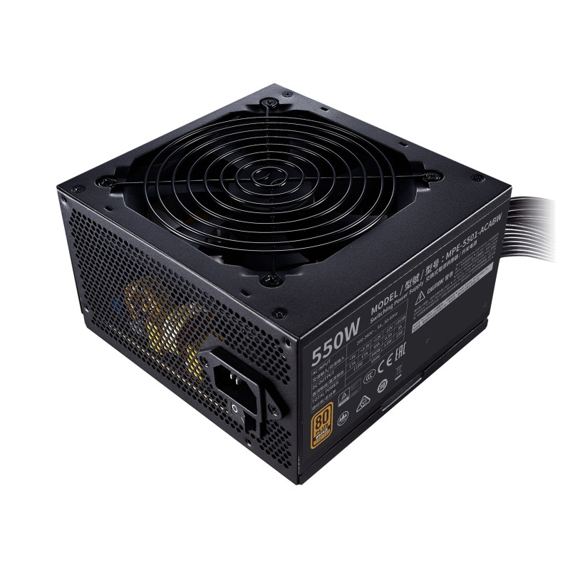 Cooler Master MWE 550 Bronze 230V V2 alimentatore per computer 550 W 24-pin ATX ATX Nero