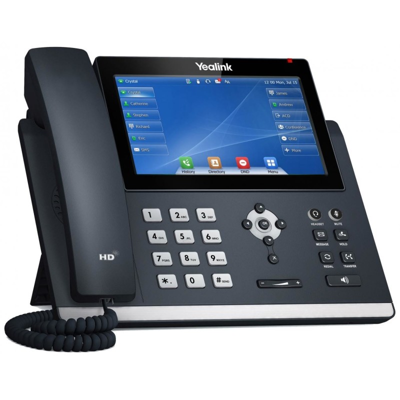 Yealink SIP-T48U telefono IP Grigio LED Wi-Fi