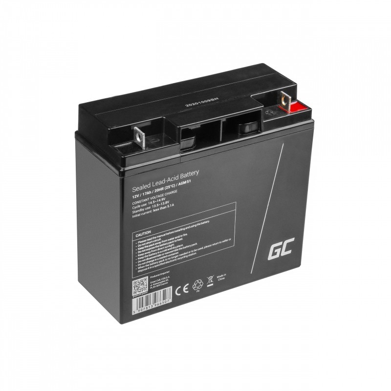 Green Cell AGM51 batteria per veicolo Acido piombo (VRLA) 17 Ah 12 V