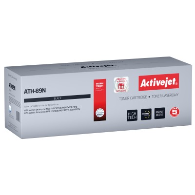 Activejet ATH-89N toner per stampanti HP Sostituzione HP CF289A Supremo 5000 pagine nero - con chip