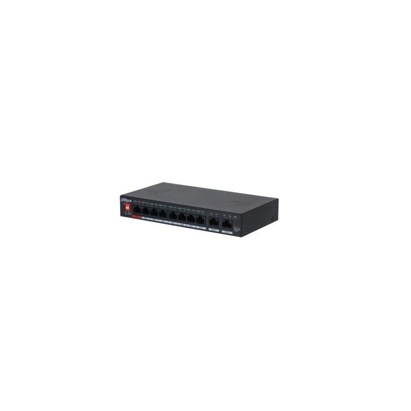 Dahua Technology PoE DH-PFS3010-8GT-96 Non gestito Gigabit Ethernet (10 100 1000) Supporto Power over Ethernet (PoE)