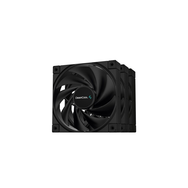 DeepCool FK120-3 in 1 Processore Ventilatore 12 cm Nero 3 pz