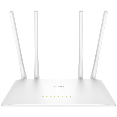 Cudy WR1200 router wireless Fast Ethernet Dual-band (2.4 GHz 5 GHz) Bianco