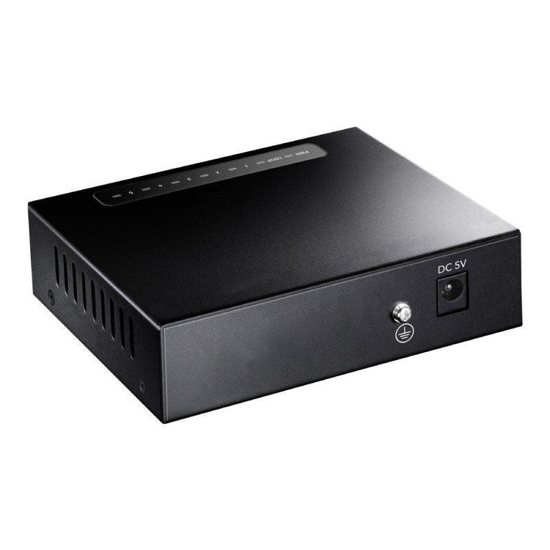 Cudy GS105 switch di rete Gigabit Ethernet (10 100 1000) Nero