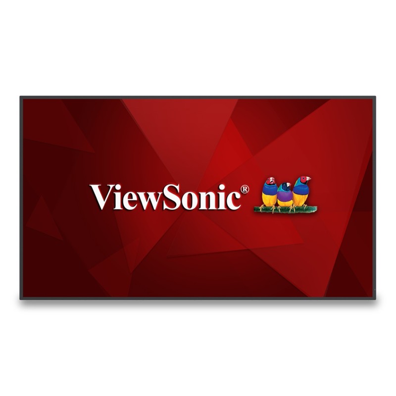 Viewsonic CDE5530 visualizzatore di messaggi Pannello piatto per segnaletica digitale 139,7 cm (55") LCD 450 cd m² 4K Ultra HD