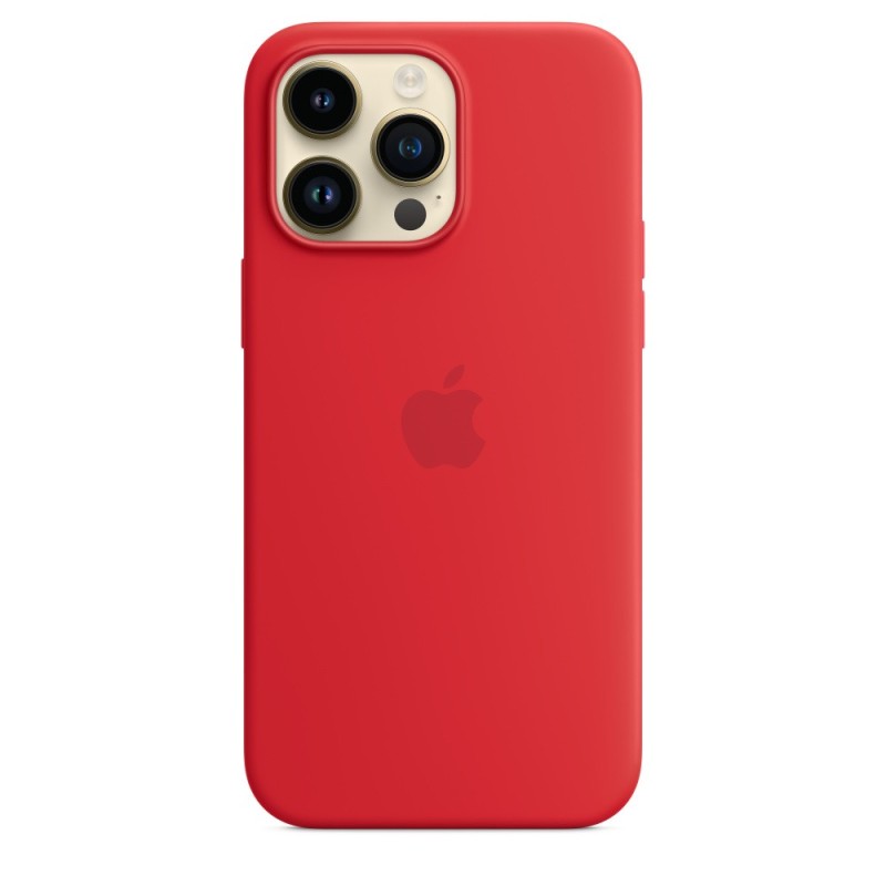 Apple Custodia MagSafe in silicone per iPhone 14 Pro Max - (PRODUCT)RED