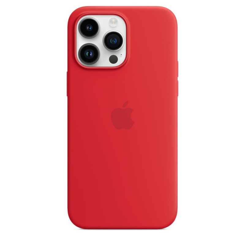 Apple Custodia MagSafe in silicone per iPhone 14 Pro Max - (PRODUCT)RED