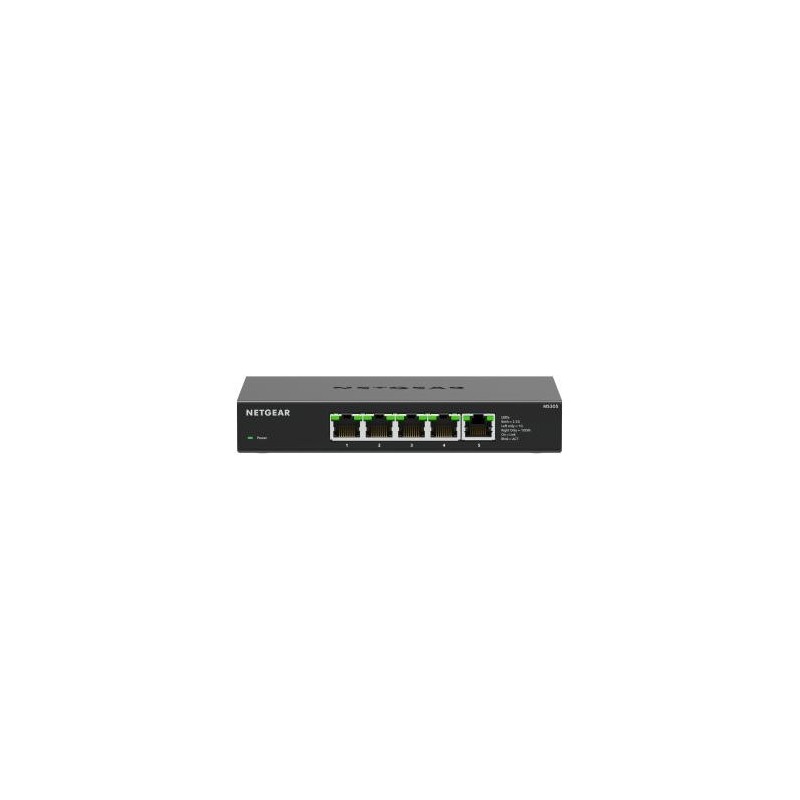 NETGEAR MS305-100EUS switch di rete Non gestito 2.5G Ethernet (100 1000 2500) Nero