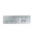 CHERRY KW 9100 SLIM FOR MAC tastiera Universale USB + Bluetooth AZERTY Francese Argento