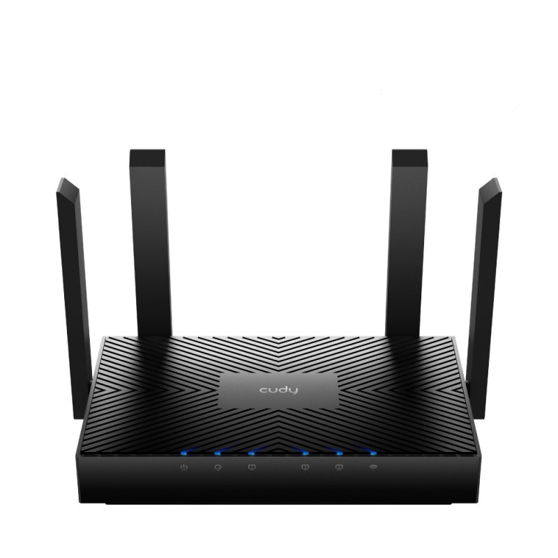 Cudy WR3000 router wireless Gigabit Ethernet Dual-band (2.4 GHz 5 GHz) Nero