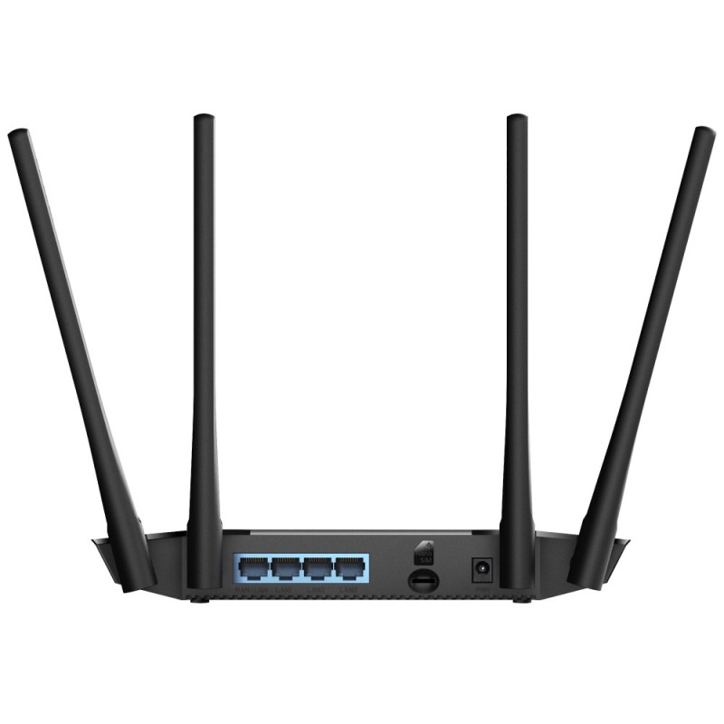 Cudy LT400 router wireless Fast Ethernet Banda singola (2.4 GHz) 4G Nero