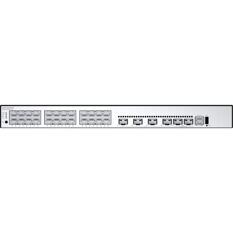 Huawei CloudEngine S5735-L24P4XE-A-V2 Gestito L3 Gigabit Ethernet (10 100 1000) Supporto Power over Ethernet (PoE) 1U Nero,