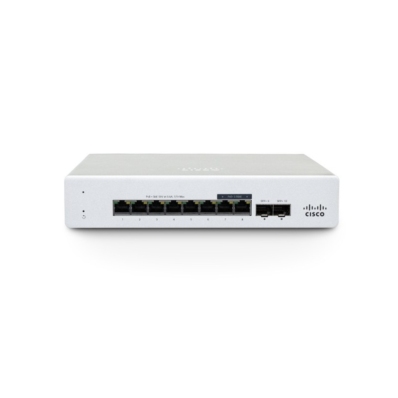 Cisco Meraki MS130-8 Gestito L2 Gigabit Ethernet (10 100 1000) 1U Bianco