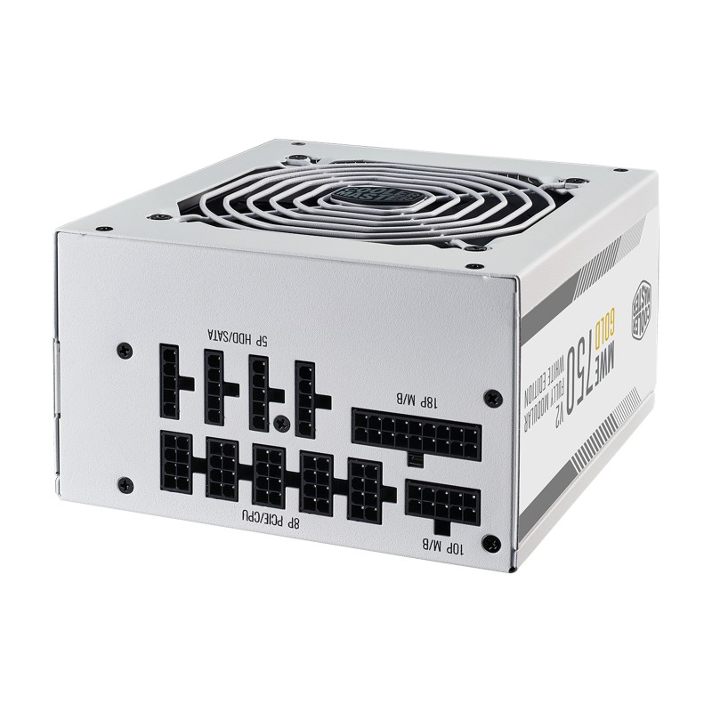 Cooler Master MWE Gold 750 V2 ATX 3.0 Ready White Edition alimentatore per computer 750 W 24-pin ATX Bianco