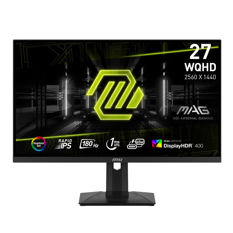 MSI MAG 274QRF QD E2 Monitor PC 68,6 cm (27") 2560 x 1440 Pixel Wide Quad HD LCD Nero