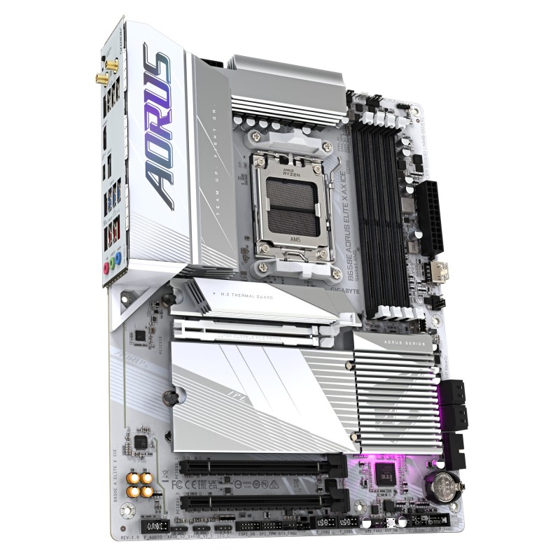 GIGABYTE B650E AORUS ELITE X AX ICE scheda madre AMD B650 Presa di corrente AM5 ATX