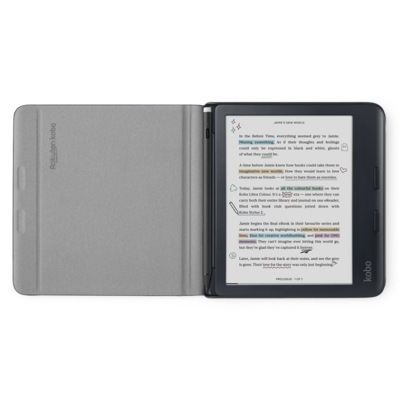 Rakuten Kobo SleepCover custodia per e-book reader 17,8 cm (7") Custodia a libro Nero