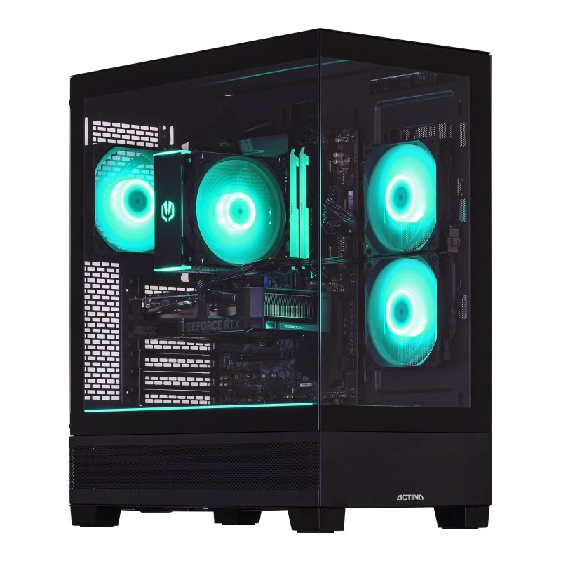 Actina 5901443383659 PC Intel® Core™ i5 i5-12400F 32 GB DDR4-SDRAM 1 TB SSD NVIDIA GeForce RTX 4060 Midi Tower Nero