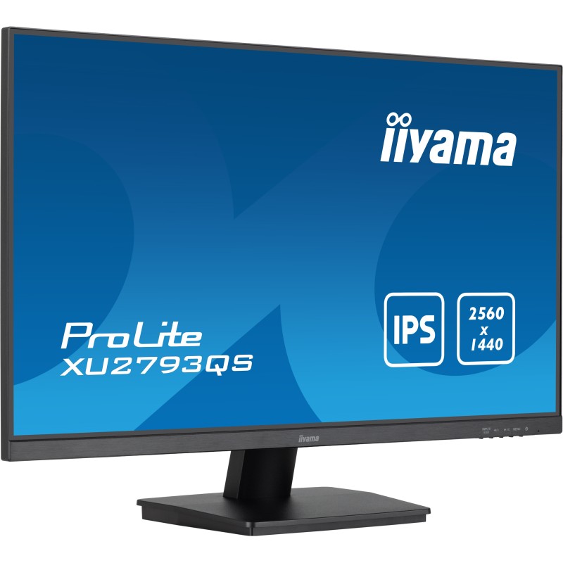 iiyama ProLite XU2793QS-B6 Monitor PC 68,6 cm (27") 2560 x 1440 Pixel 2K Ultra HD LED Nero