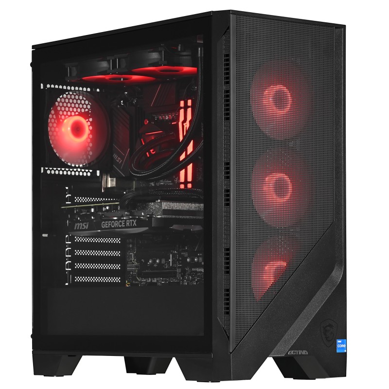 Actina 5901443385820 PC AMD Ryzen™ 7 7800X3D 32 GB DDR5-SDRAM 2 TB SSD NVIDIA GeForce RTX 4090 Windows 11 Home Midi Tower Nero