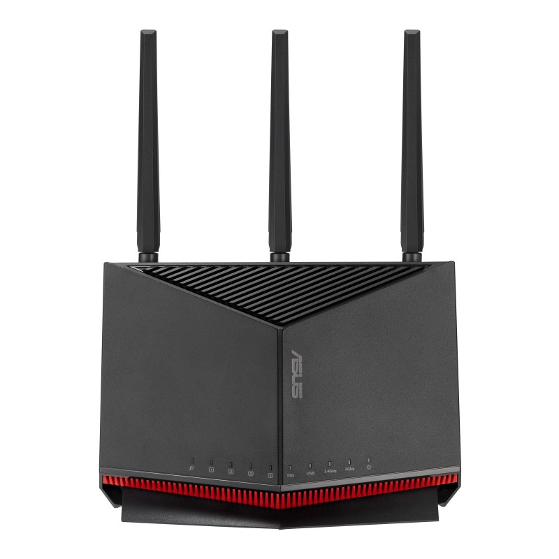 ASUS RT-BE86U router wireless 10 Gigabit Ethernet Dual-band (2.4 GHz 5 GHz) Nero