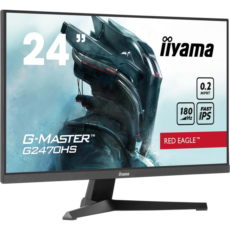 iiyama G-MASTER G2470HS-B1 Monitor PC 60,5 cm (23.8") 1920 x 1080 Pixel Full HD LCD Nero