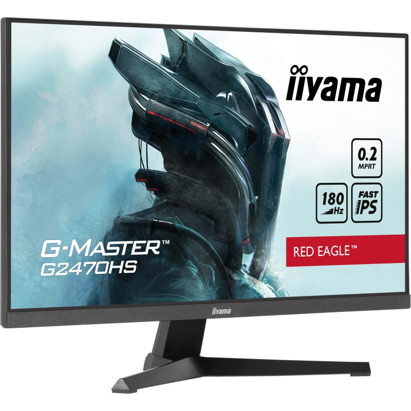 iiyama G-MASTER G2470HS-B1 Monitor PC 60,5 cm (23.8") 1920 x 1080 Pixel Full HD LCD Nero