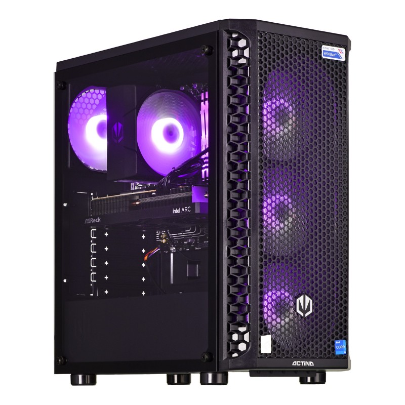 Actina 5901443387879 PC AMD Ryzen™ 7 5700X3D 32 GB DDR4-SDRAM 1 TB SSD NVIDIA GeForce RTX 4060 Ti Midi Tower Nero