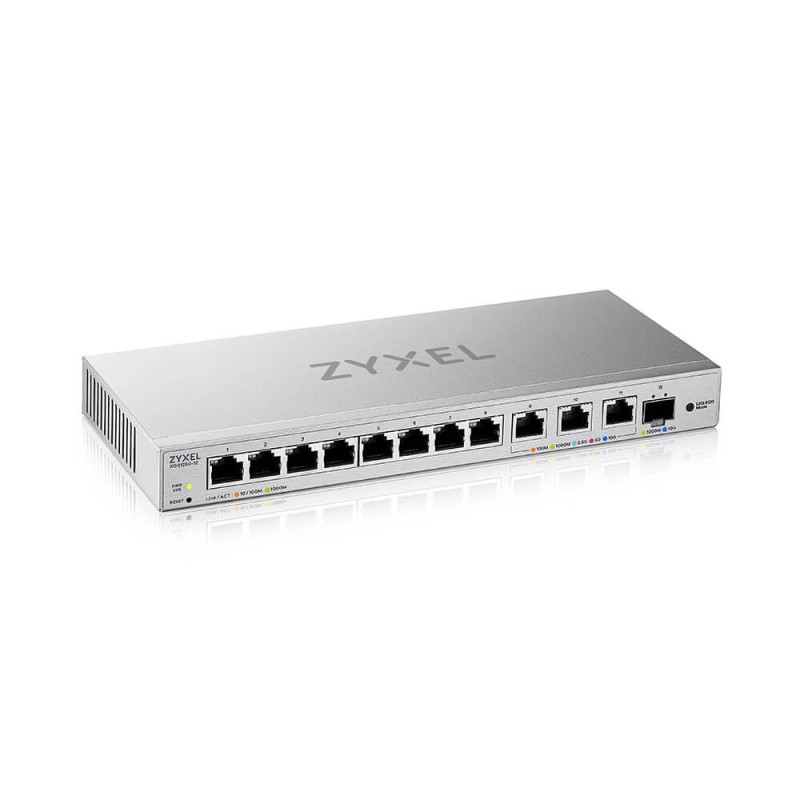 Zyxel XGS1250-12 Gestito 10G Ethernet (100 1000 10000) Grigio