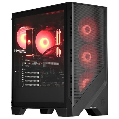 Actina 5901443389507 PC AMD Ryzen™ 7 5700X3D 32 GB DDR4-SDRAM 1 TB SSD NVIDIA GeForce RTX 4060 Ti Midi Tower Nero